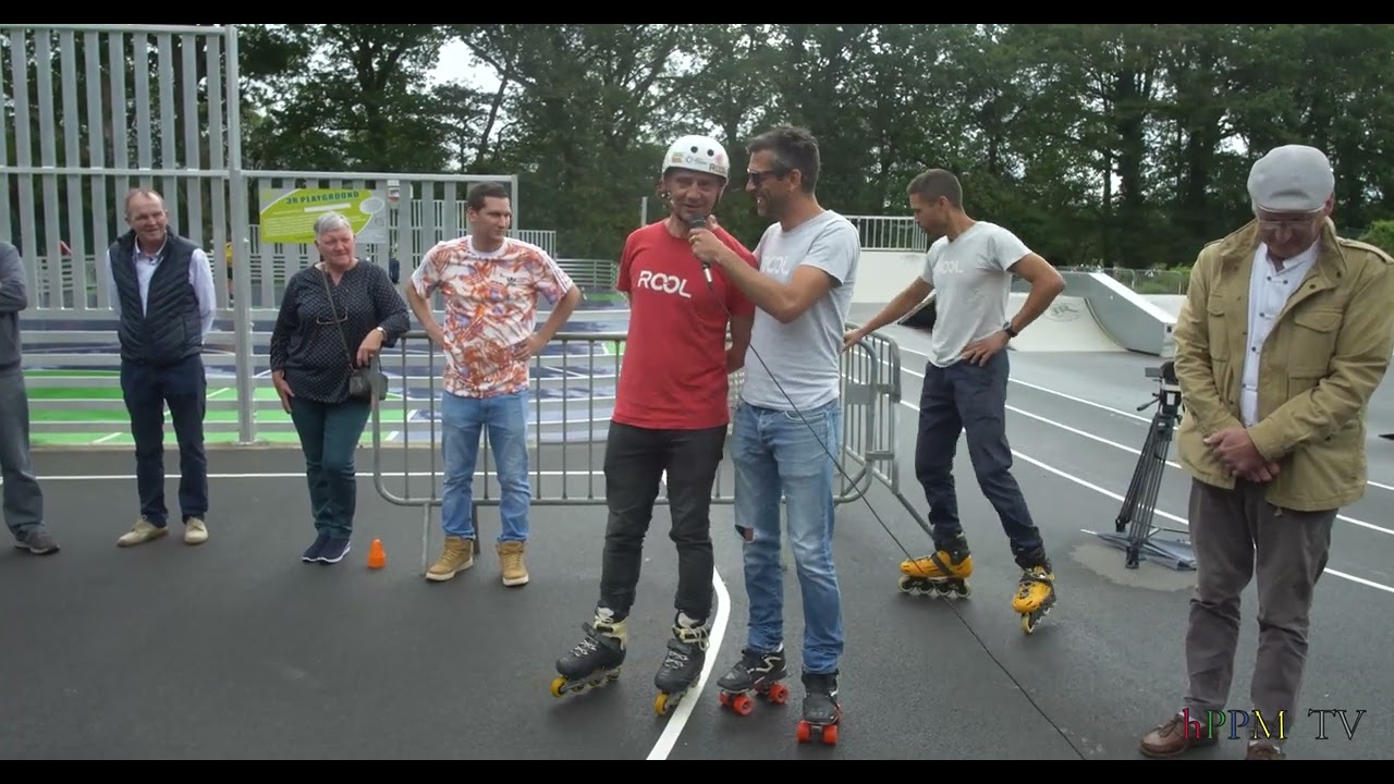 Bretagne glomel-Inauguration Skate Park Glomel 
