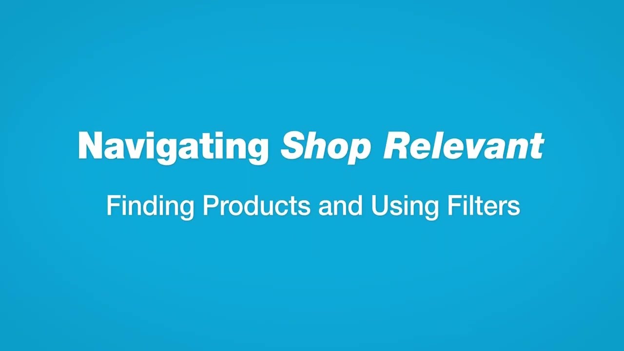 Finding Products And Using Filters On ShopRelevant.com