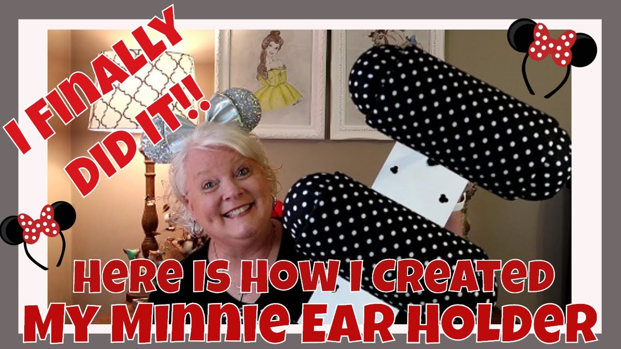 DIY Minnie Ear Holder - How I Created My Minnie Ear Holder