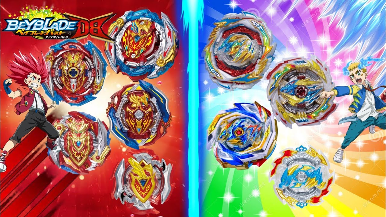 Cho-Z VS GT!!! ALL ACHILLES VS ALL DRAGON [Aiga VS Drum] Beyblade Burst BU ベイブレードバースト