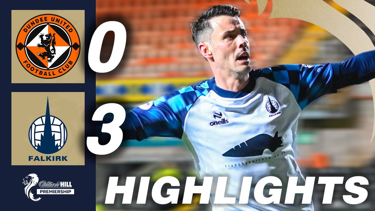 Dundee United 0-3 Falkirk | HIGHLIGHTS | William Hill Premiership