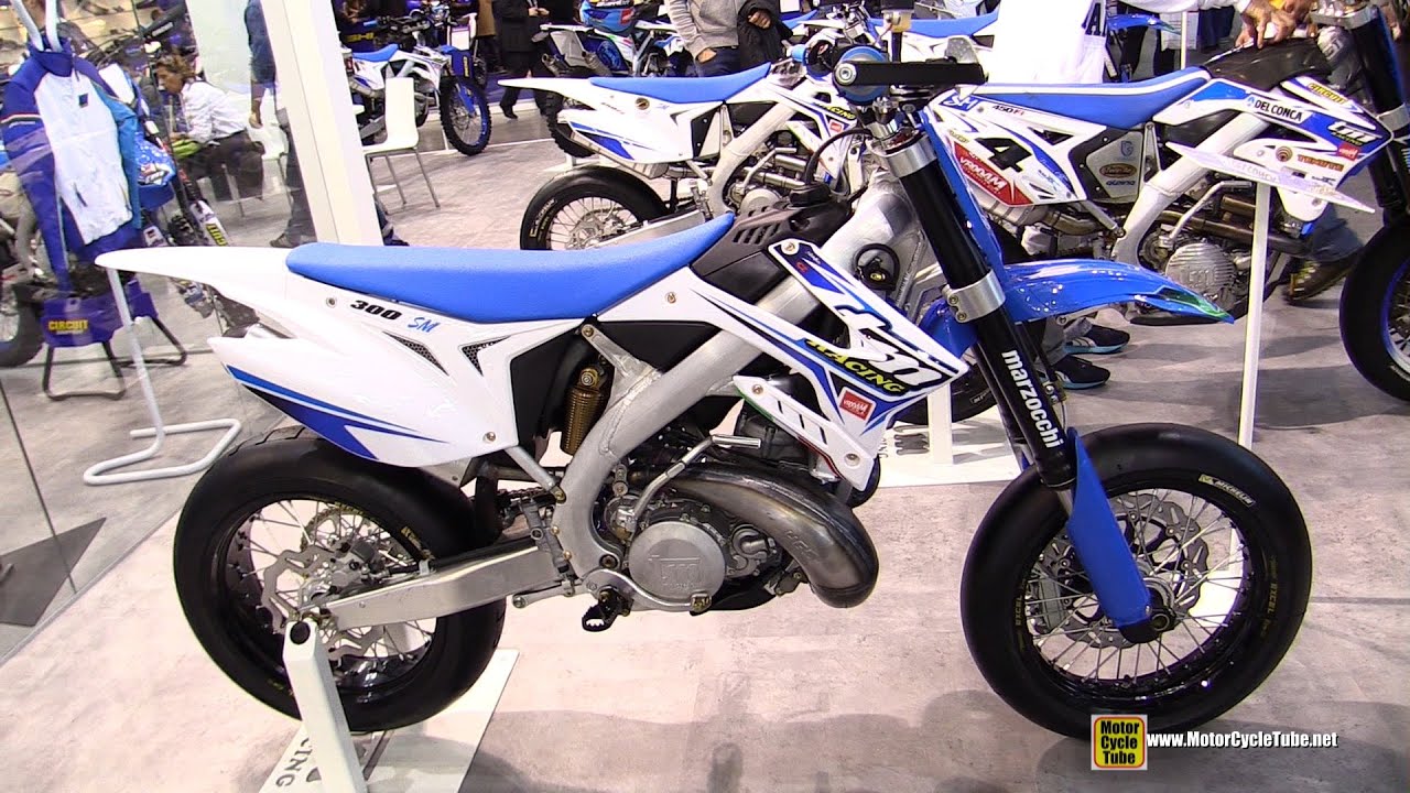 2015 TM Racing SMX 300 Super Motard Bike - Walkaround - 2014 EICMA Milan Motorcycle Exhibition