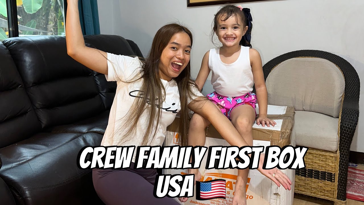 Crew Family First BOX USA🇺🇸 | Crew Family Philippines