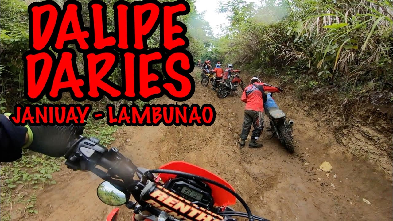ENDURO TRAIL PHILIPPINES - MUDDY UPHILLS | HONDA CRF 150L | JANIUAY - LAMBUNAO LIGHT TRAIL 1