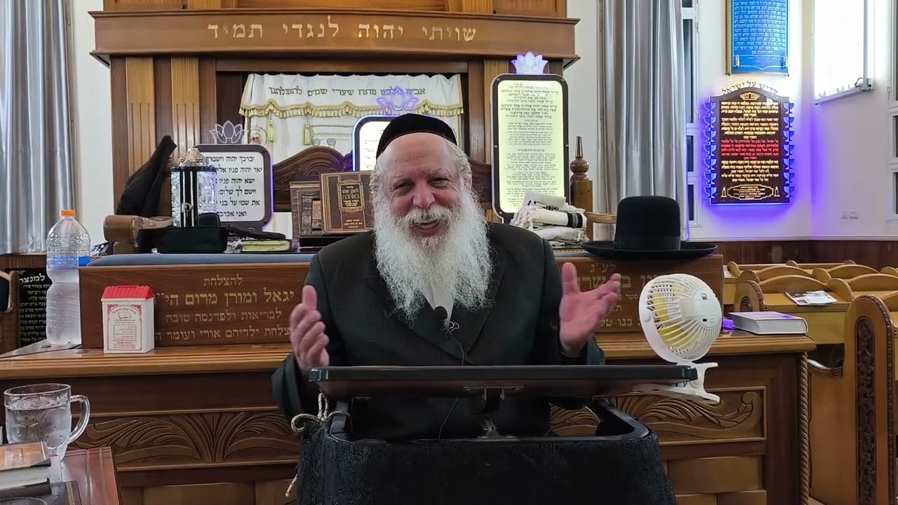 הרב מיכאל גול שליט''א / פרשת ''וישלח'' תשפ''ו / עפ''י ליקוטי מוהר''ן תורה ה' .