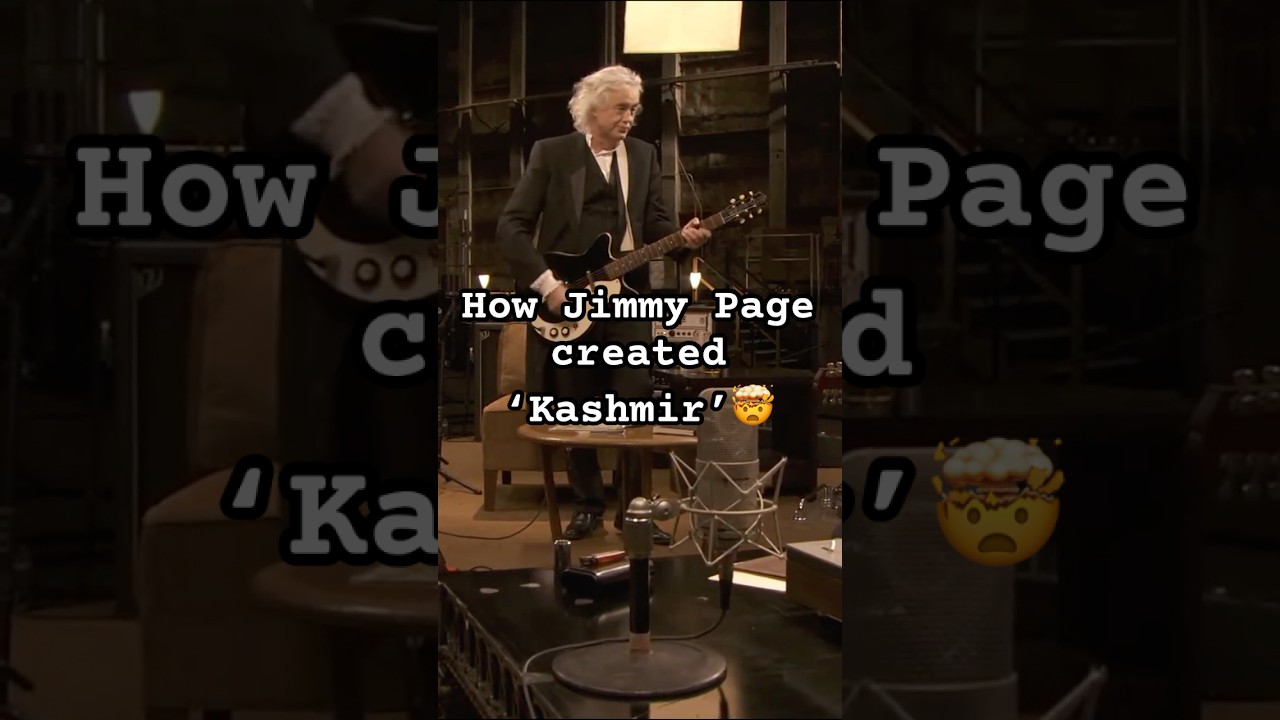 Jimmy Page Casually Invents One of the Greatest Riffs Ever 🤯🎸 #rockmusic #ledzeppelin #shorts