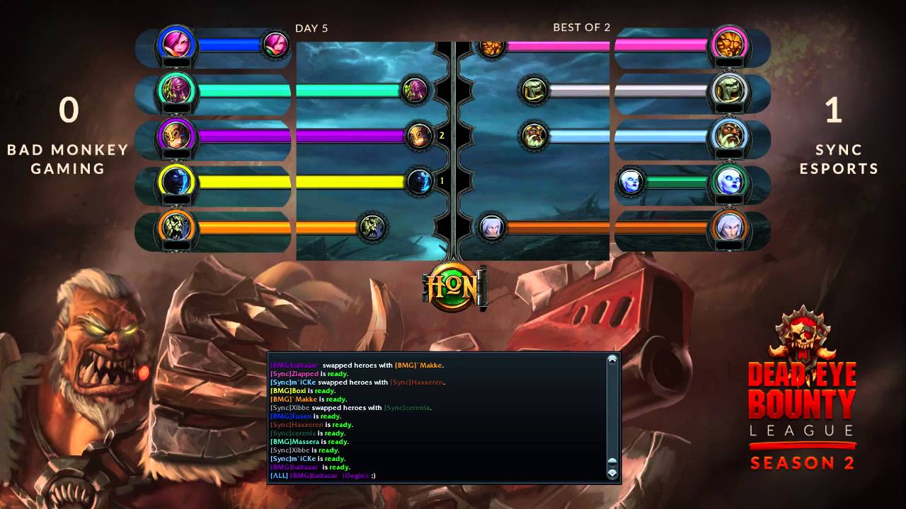 Sync vs BMG Game 2 DEBL Season 2 Groupstage