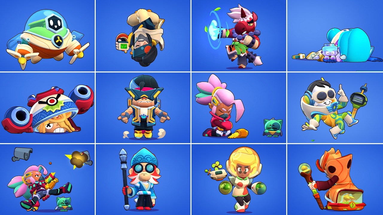 ВСЕ НОВЫЕ СКИНЫ, АНИМАЦИИ ПОБЕДЫ И ПОРАЖЕНИЯ | Brawl Stars | Новое обновление