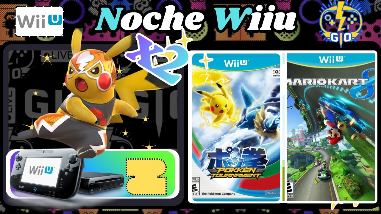 Noche Nintendo Wii u l PokkeTournament ✨Super Smash Online Wii U 💥 ✨Jugando con Subs ⏰