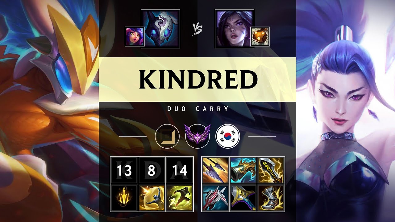 Kindred ADC vs Kai'Sa - KR Master Patch 25.15