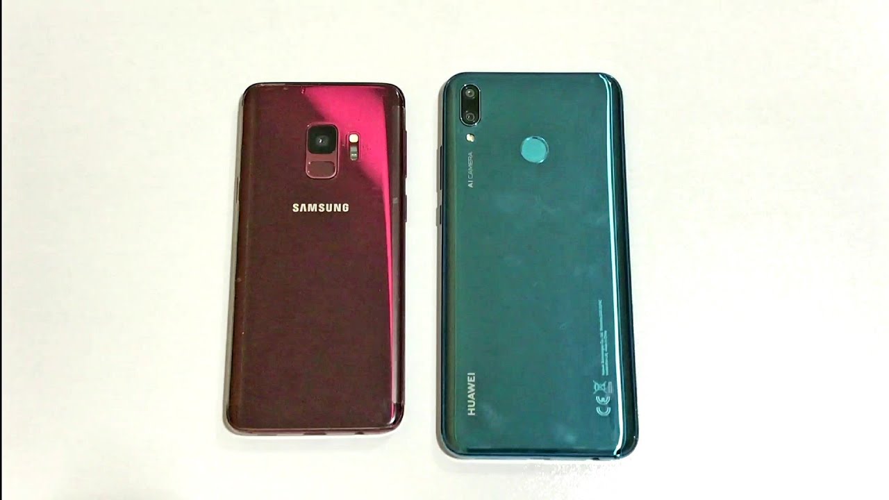Huawei Y9 2019 vs Samsung Galaxy S9 - Speed Test! (4K)