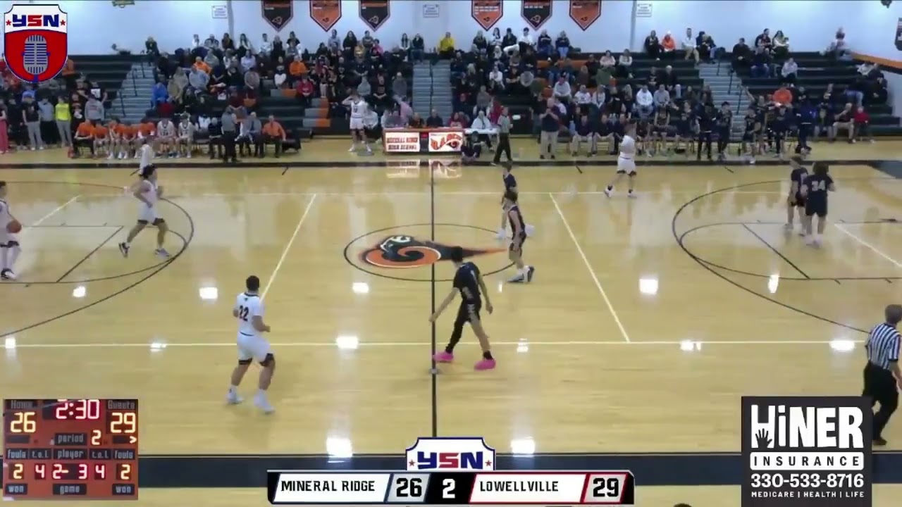 2/6/2026 Lowellville @ Mineral Ridge (Boys Basketball) Full Highlights