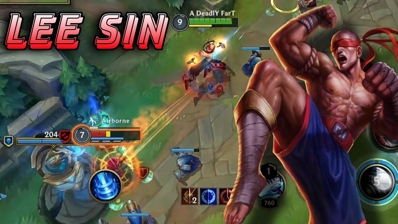 LEE SIN - FIRST GAMEPLAY HIGHLIGHTS | League of Legends: Wild Rift