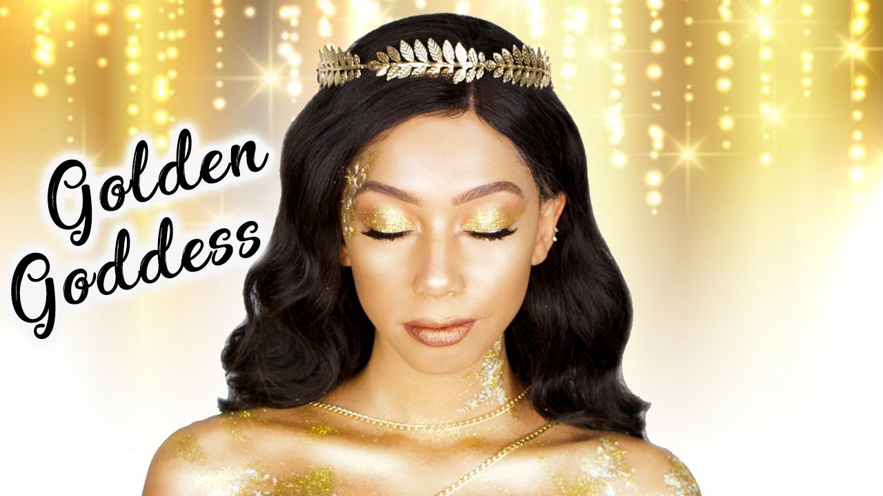 Spook Your Halloween Look: GOLDEN GODDESS MAKEUP TUTORIAL