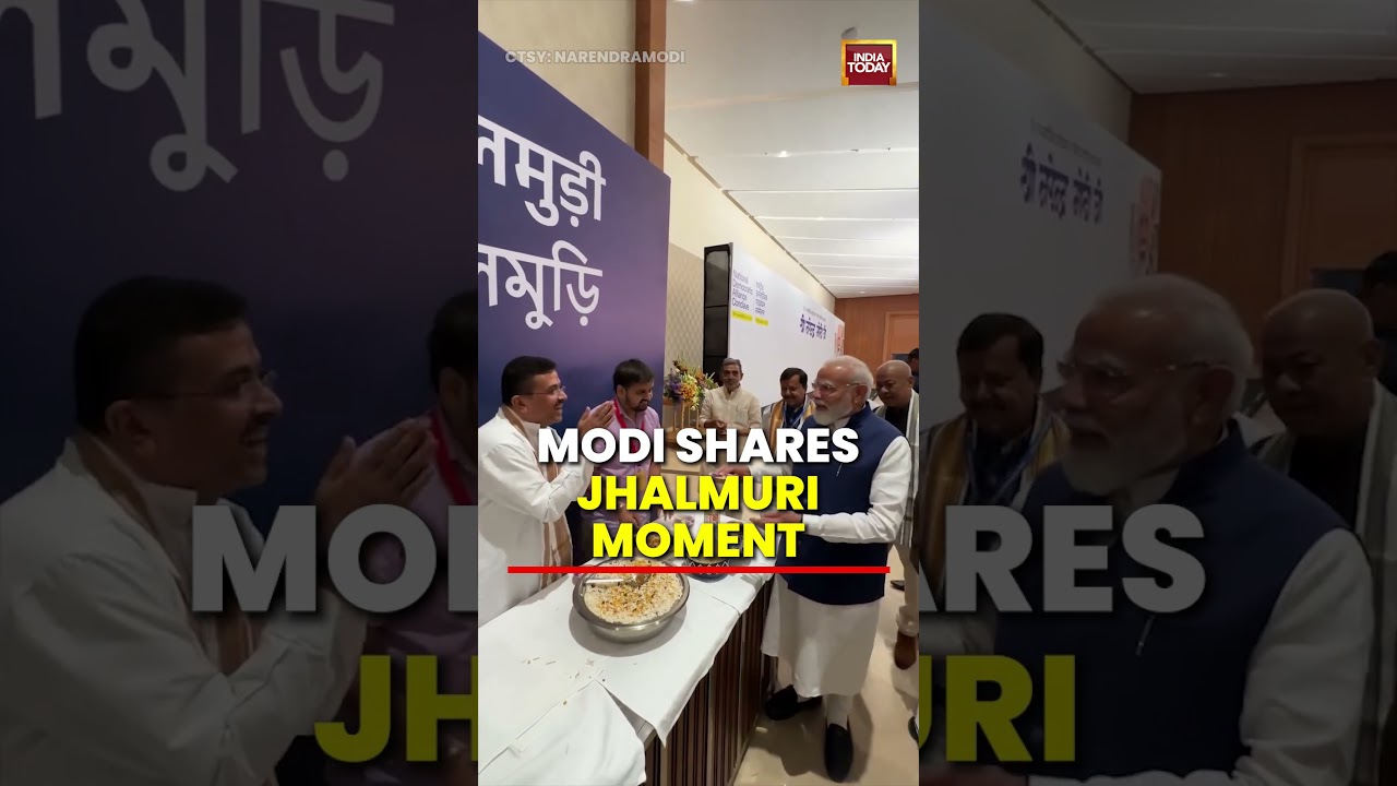 PM Modi Shares Jhalmuri with NDA Leaders | Light Moment at NDA Meeting in Delhi #pmmodi