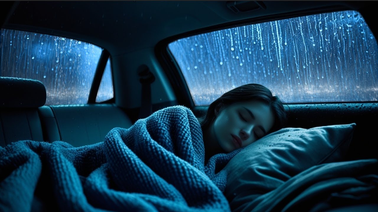 Calm Rain Therapy for Mental Restoration and Deep Meditation