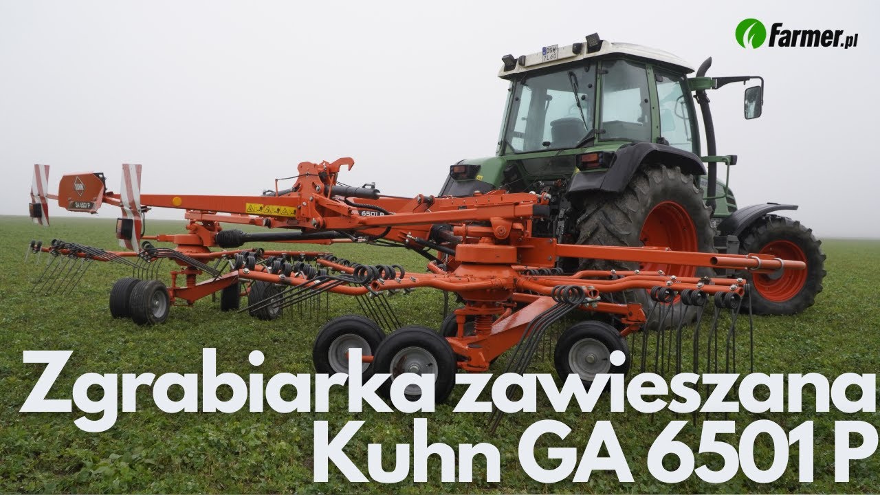 Jak sprawuje się po trzech sezonach użytkowania zawieszana zgrabiarka Kuhn GA 6501 P? | Farmer.pl
