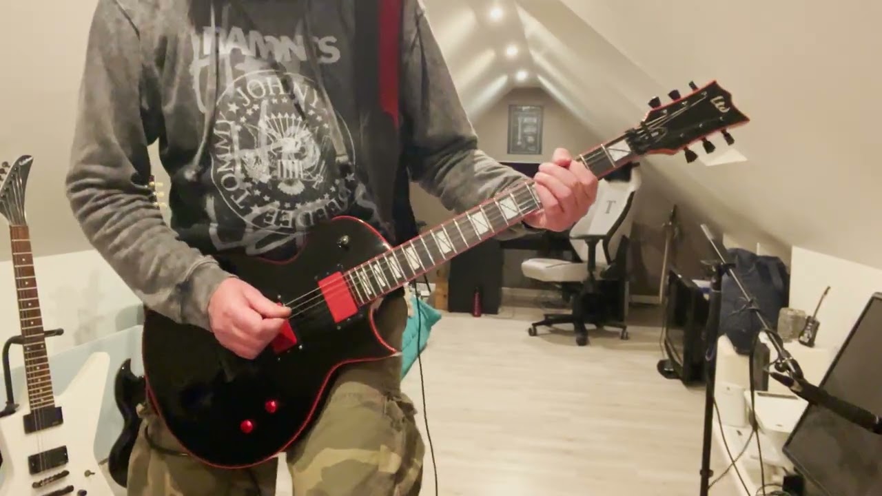 VOLBEAT  -  The Mirror and The Ripper (guitar cover)