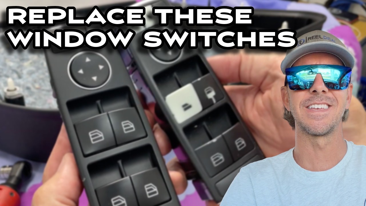 How to replace your old Window Switch on your Tesla Model S.