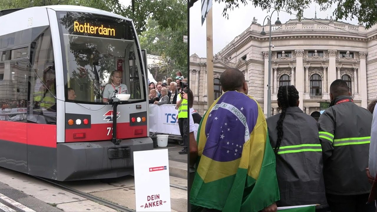 Mundial de bondes tem participante do Brasil | AFP