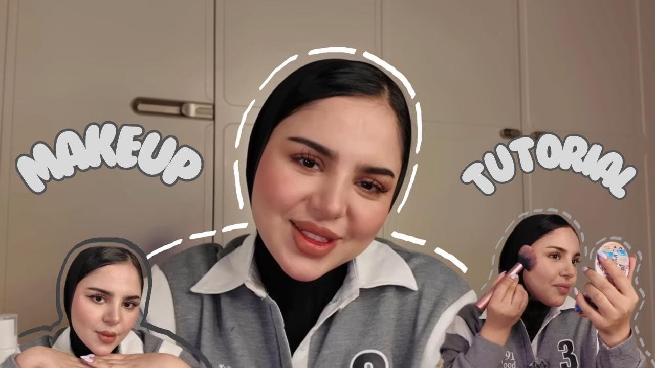 ميكاب تتوريال للبنات فقط😂🎊🎀
