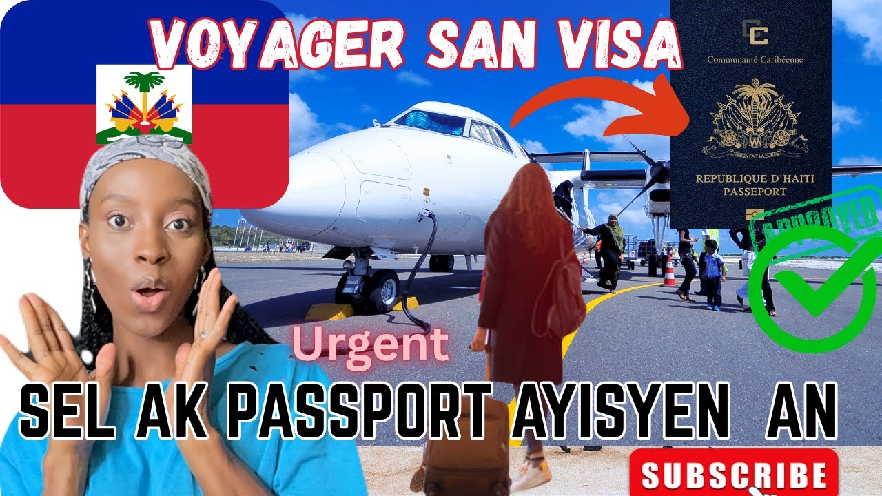 Urgent 🚨 Gwo opotunite😳Pou Ayisyen 3 Bel Peyi ki Ouvri pot pou Ayisyen🇭🇹antre San Visa✈️Kouri preser