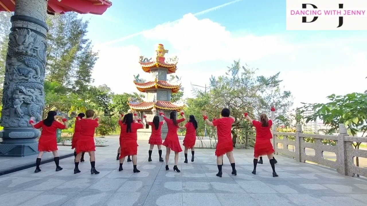 Gongxi Dajia Fa Da Cai 2025 [ Choreo : Jenny (INA) - December 2024 ]