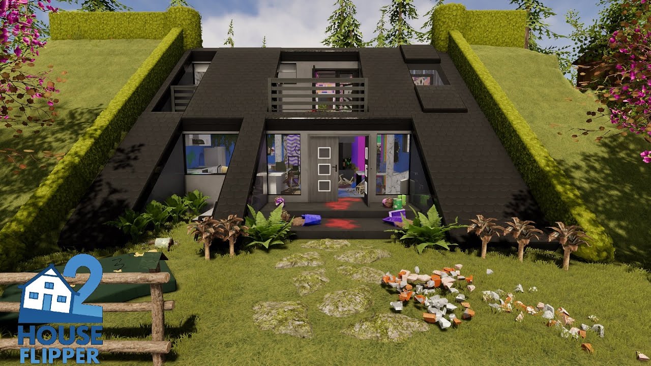 Hagrid's Home, Hillside Disaster & More Green Giant ~ House Flipper 2