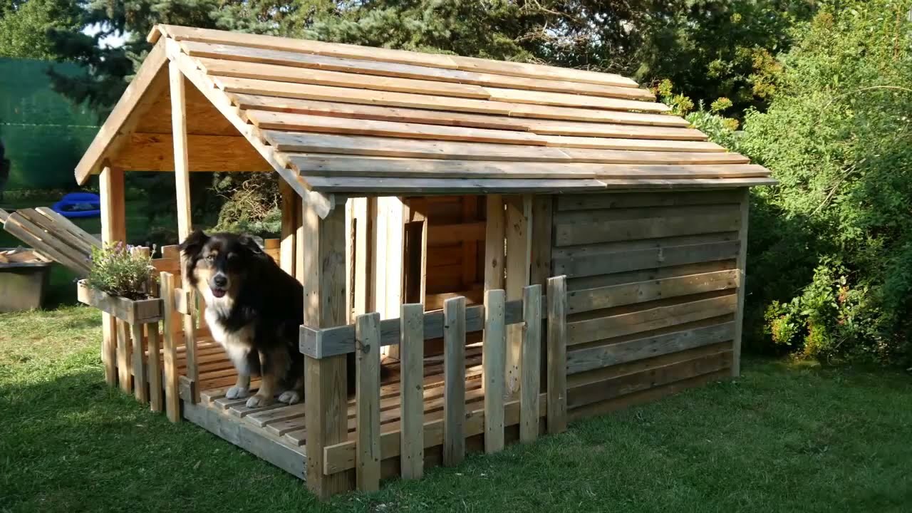 DIY Making A Playhouse, Doghouse, Or Garden House Out Of Pallets