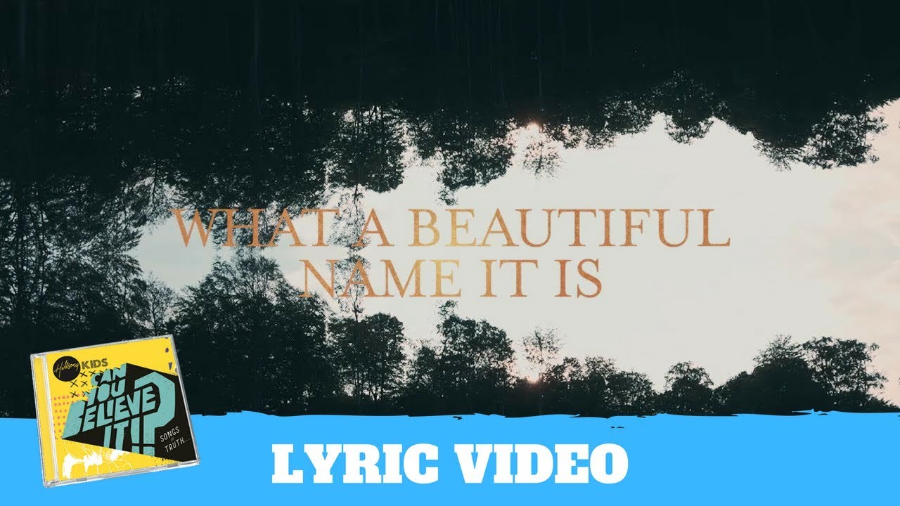 What A Beautiful Name (Lyric Video) | Hillsong Kids