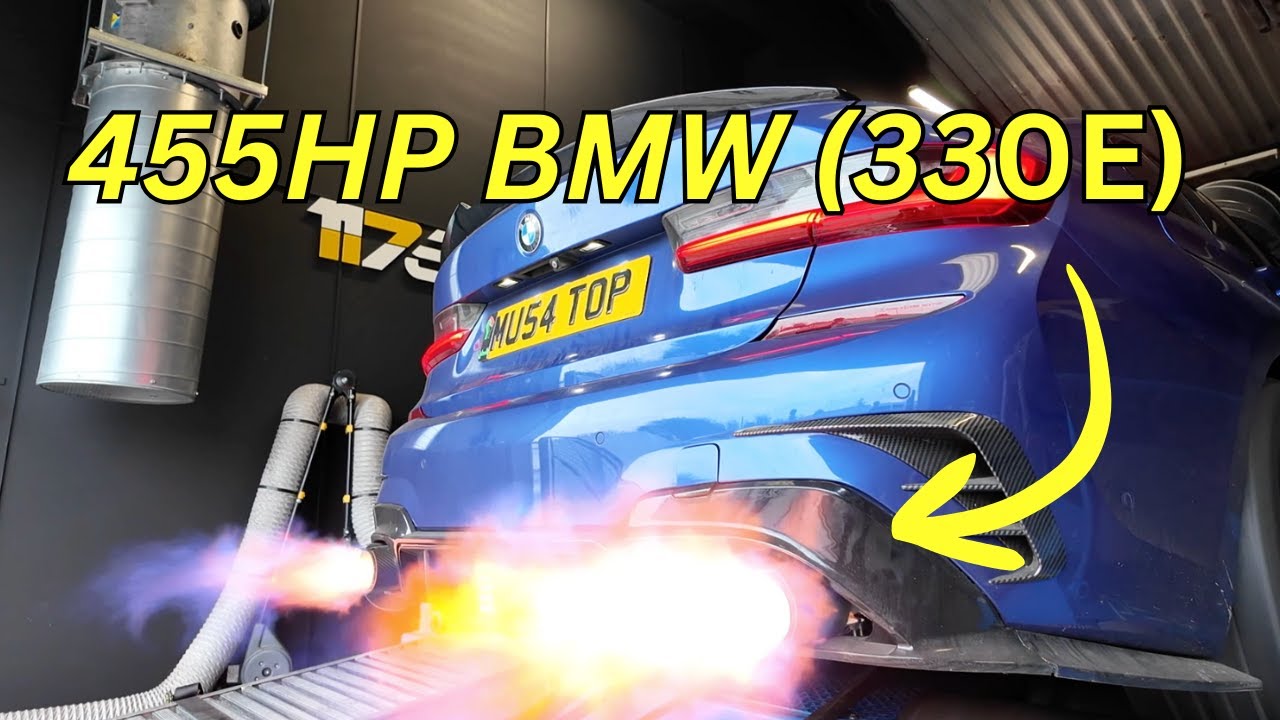 Невероятные 455 л.с. BMW 330e | Гибридный B48, который обгоняет B58!