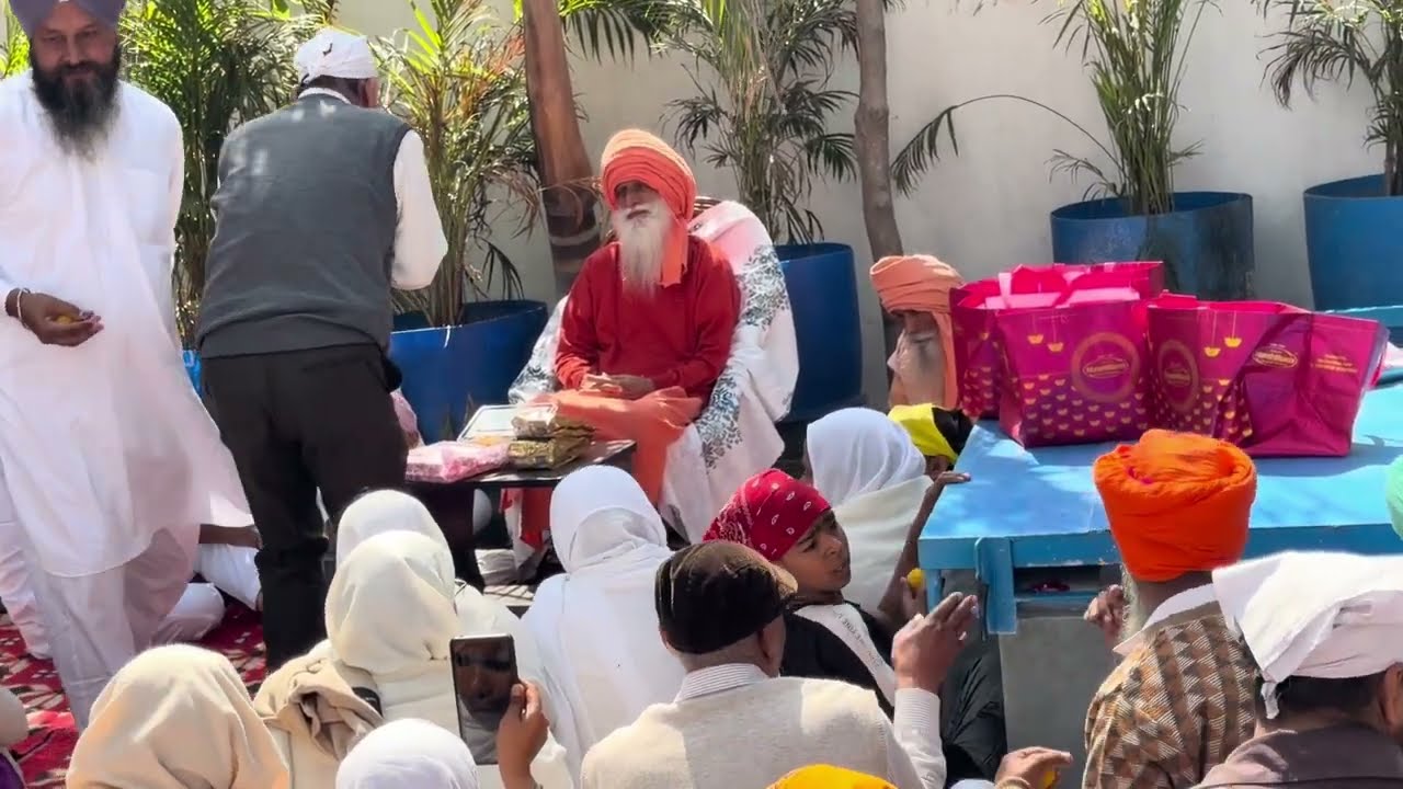 DARSHAN INAUGURAL COMMON WASHROOMS BLOCK@NIRMAL KUTIA BY HH GURDEV MAHANT BABA RAM SINGH JI MAHARAJ 