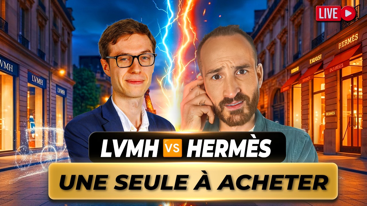 🔴 LVMH vs HERM&Egrave;S : Quel g&eacute;ant du luxe acheter en 2026 ? (Analyse avec un Expert de chez XTB)