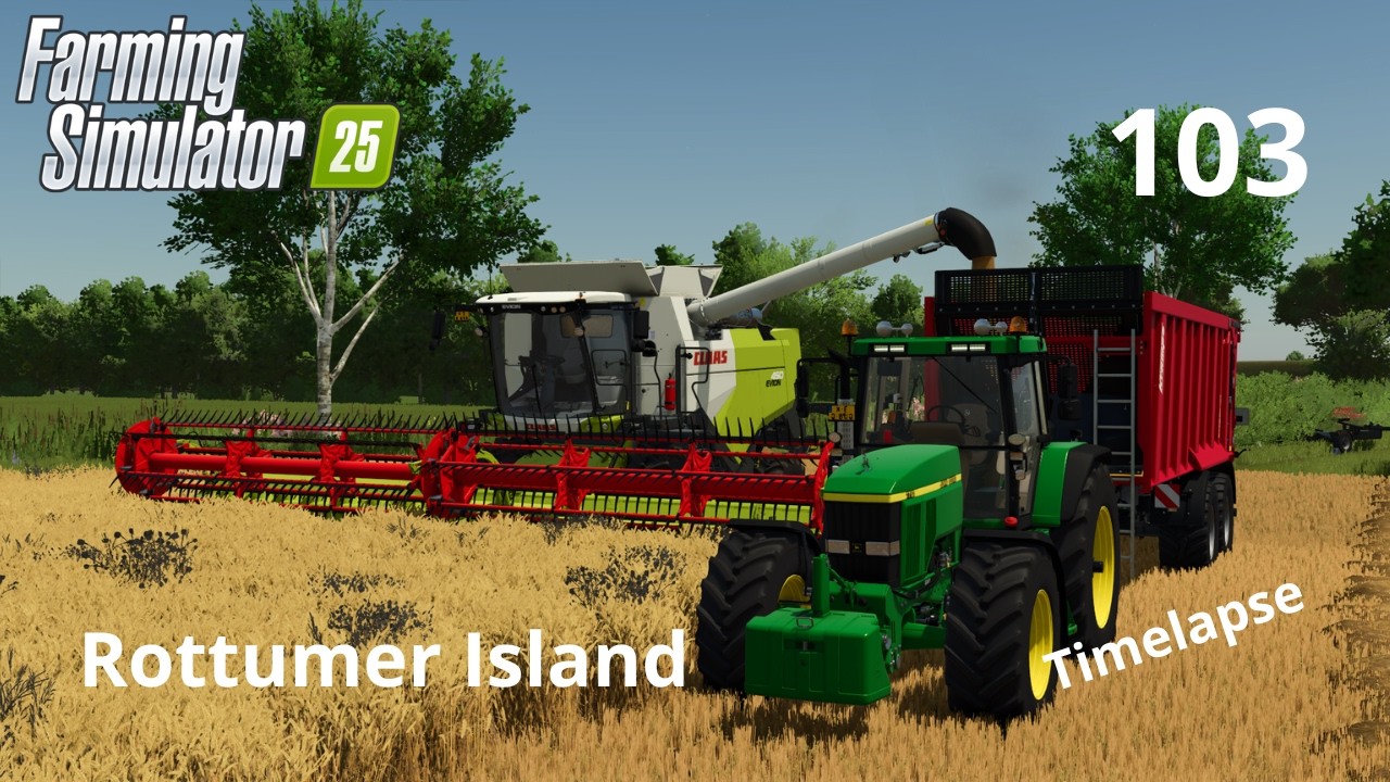 A BIG START TO THE HARVEST SEASON | ROTTUMER ISLAND #103 | FS25