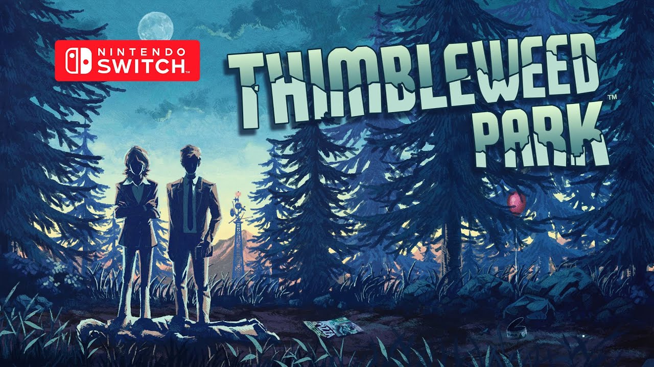 Thimbleweed Park Gameplay Nintendo Switch