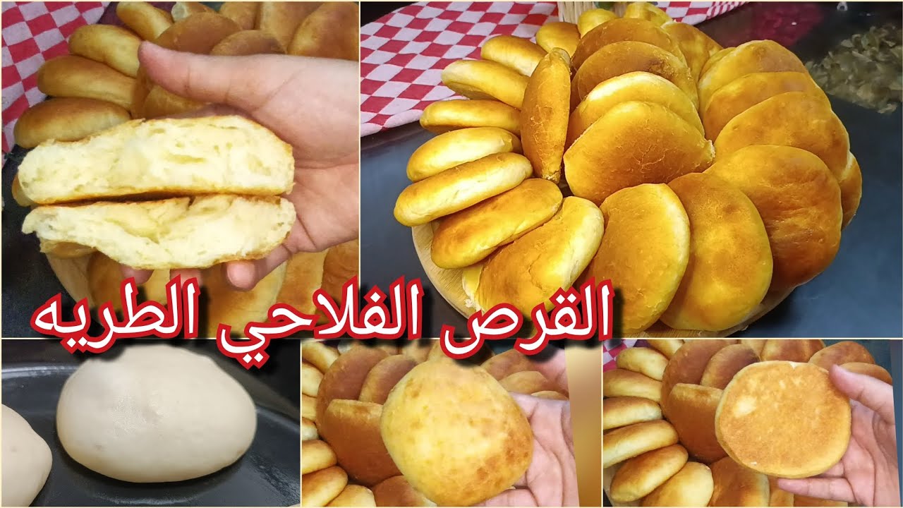 طريقه القرص الفلاحي الطريه باللبن القاطع أو اللبن الرايب وسر طراوتها لأطول فترة ممكنة