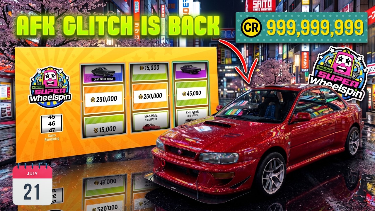ЛУЧШИЙ НОВЫЙ ГЛИТЧ НА ДЕНЬГИ В Forza Horizon 6 ПОСЛЕ ПАТЧА | Бесконечные супер-вращения колеса фо...
