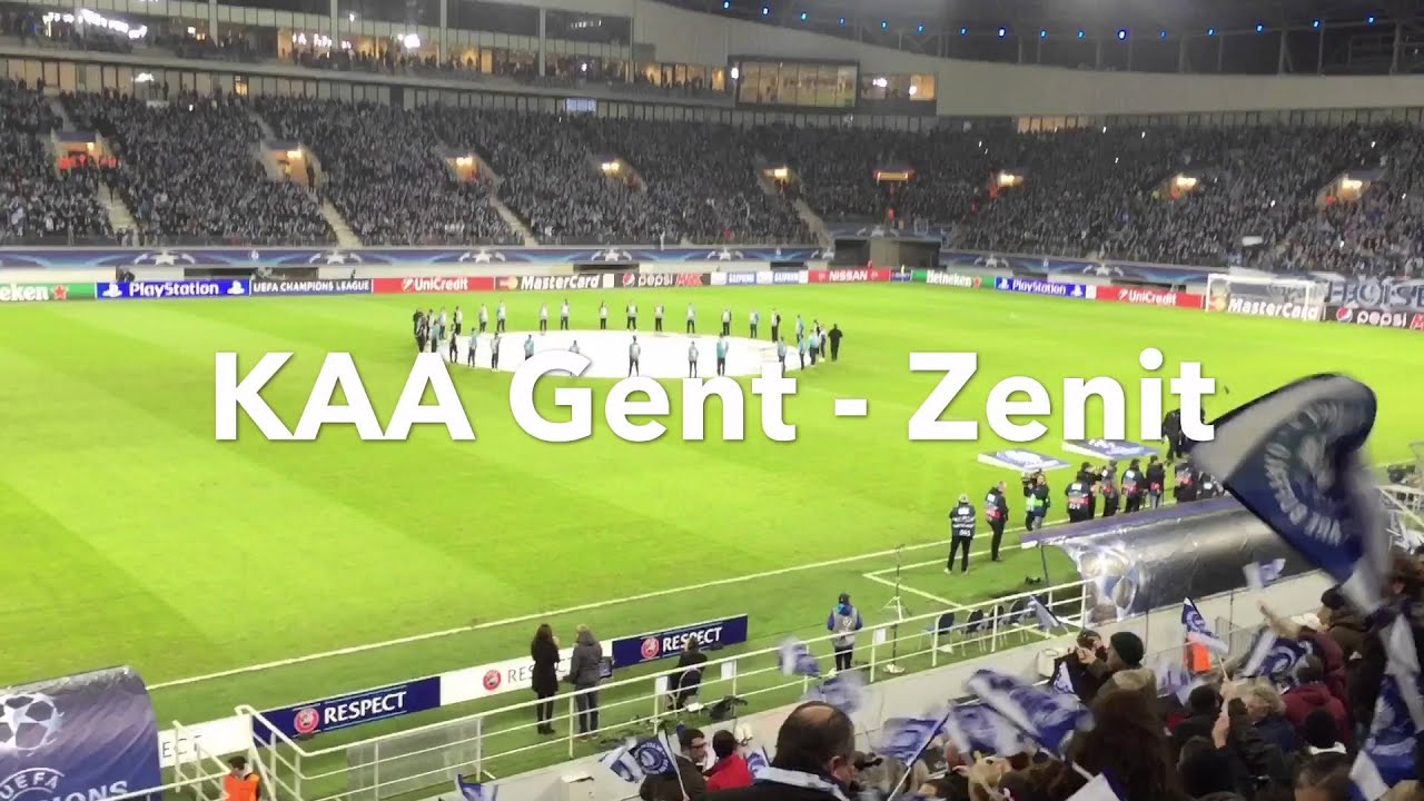 KAA Gent - Zenit (Champions League) 09/12/2015
