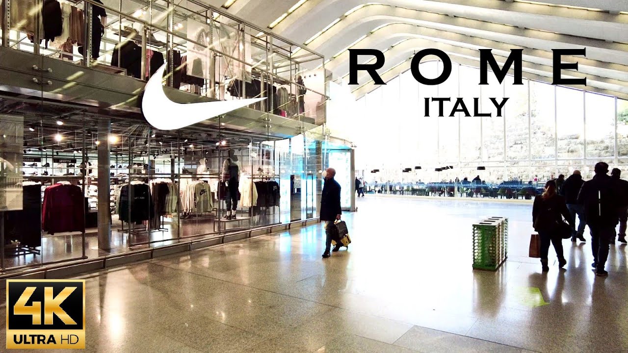 Rome, Italy - Termini station 2022 - 4K -60 FPS Walking Tour