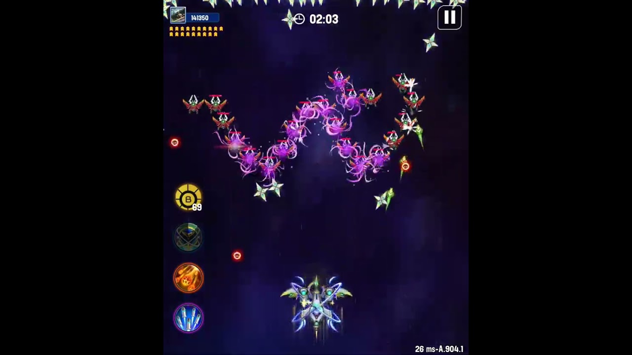 Genie F2 Preview 1 Star Level 25 Space Shooter Galaxy Attack
