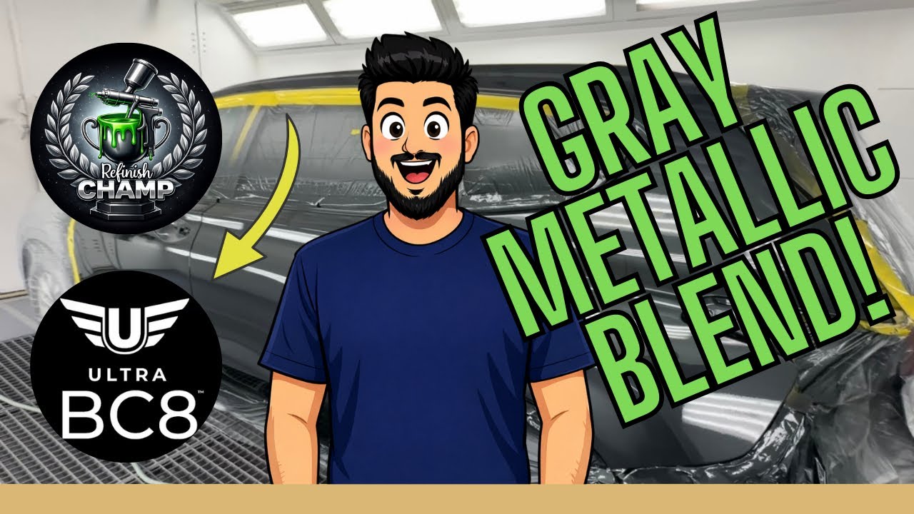 How to Paint, Blend and Clearcoat Gray Metallic Colors