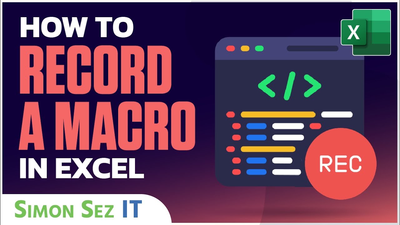 Как записать макрос в Excel — руководство для начинающих
