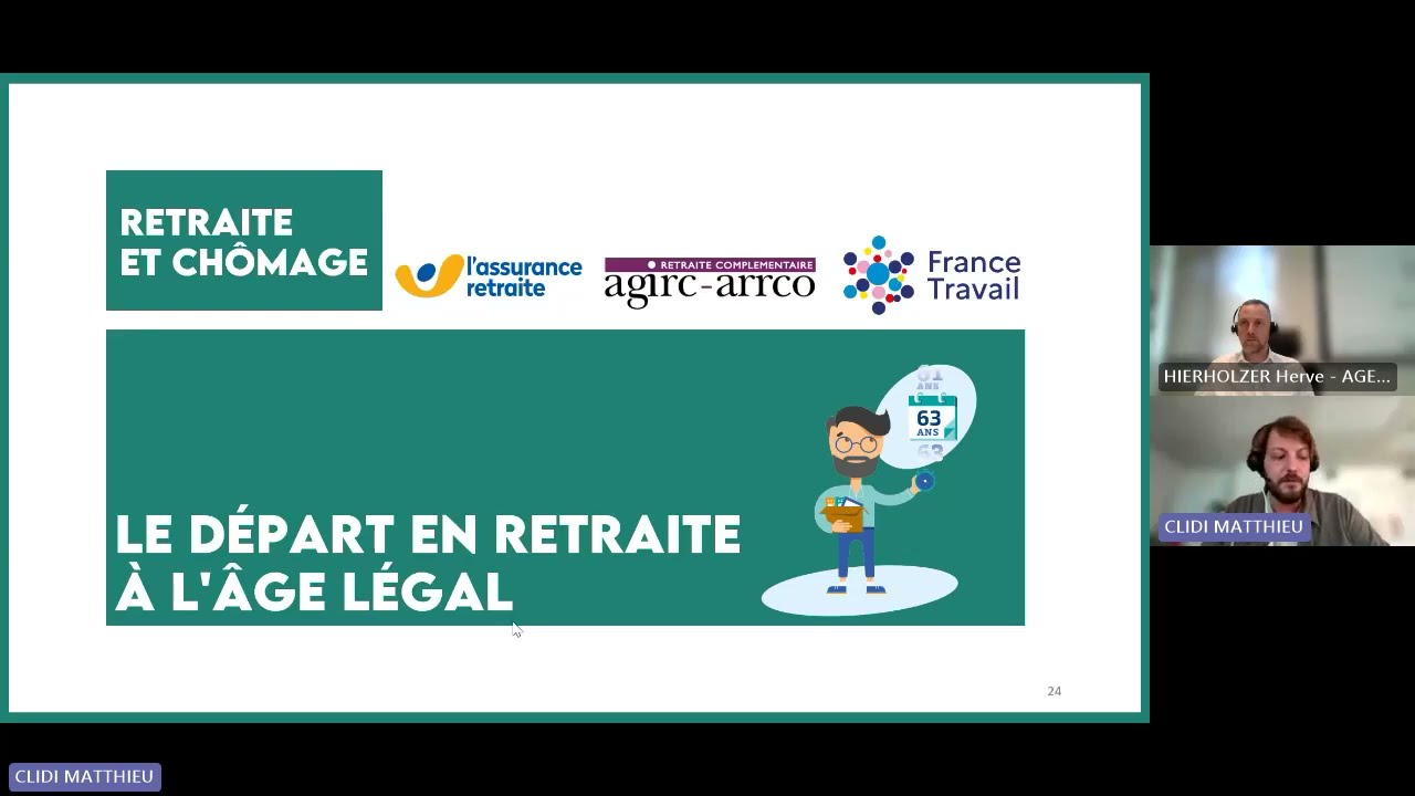 Replay - Webinaire retraite et chômage
