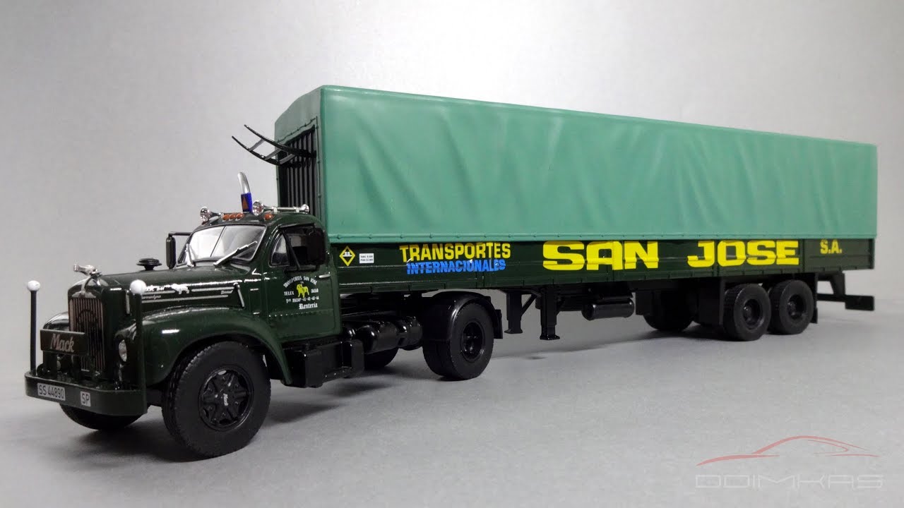 Mack B61T || Semi remorques d'exception - Altaya || Седельные тягачи - журнальная серия 1:43