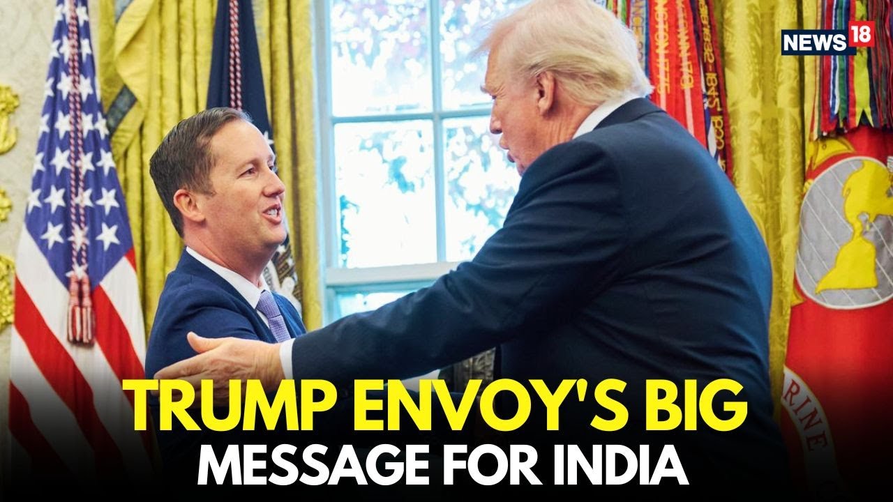 Trump Envoy in Delhi: Big Message for India Amid 500% U.S. Tariff Threats | LIVE | India USA News