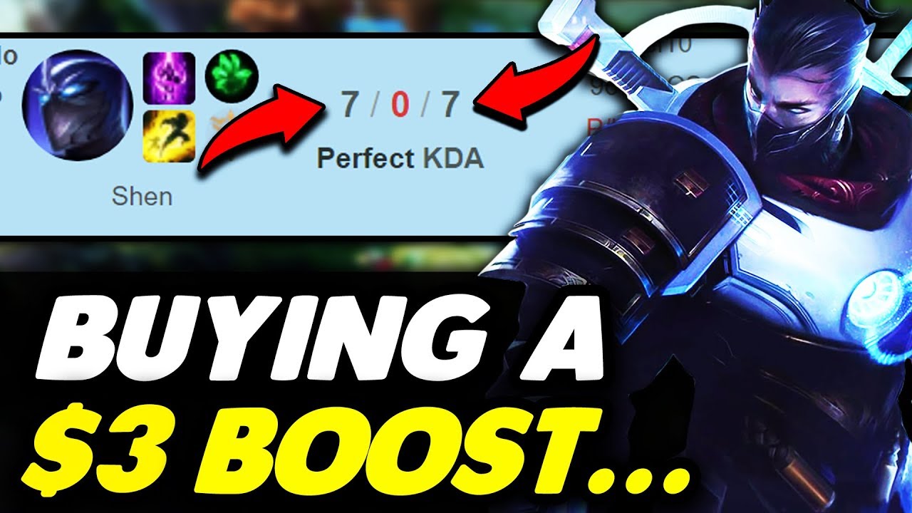 I BOUGHT A $3 BOOST AND THEN COACHED THE BOOSTER!! (Trolling Boosters)  - League of Legends