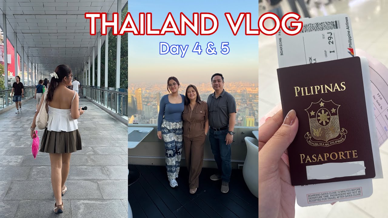 THAILAND VLOG: Day 4 & 5 | Platinum Mall, December’s, Big C, Airport 😔✈️
