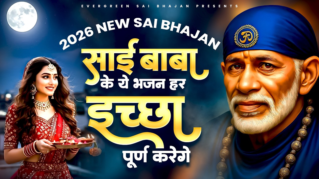 साई बाबा के ये भजन हर इच्छा पूर्ण करेंगे - Sai Baba Bhajan - Sai Baba Ke Bhajan - Nonstop Sai Bhajan