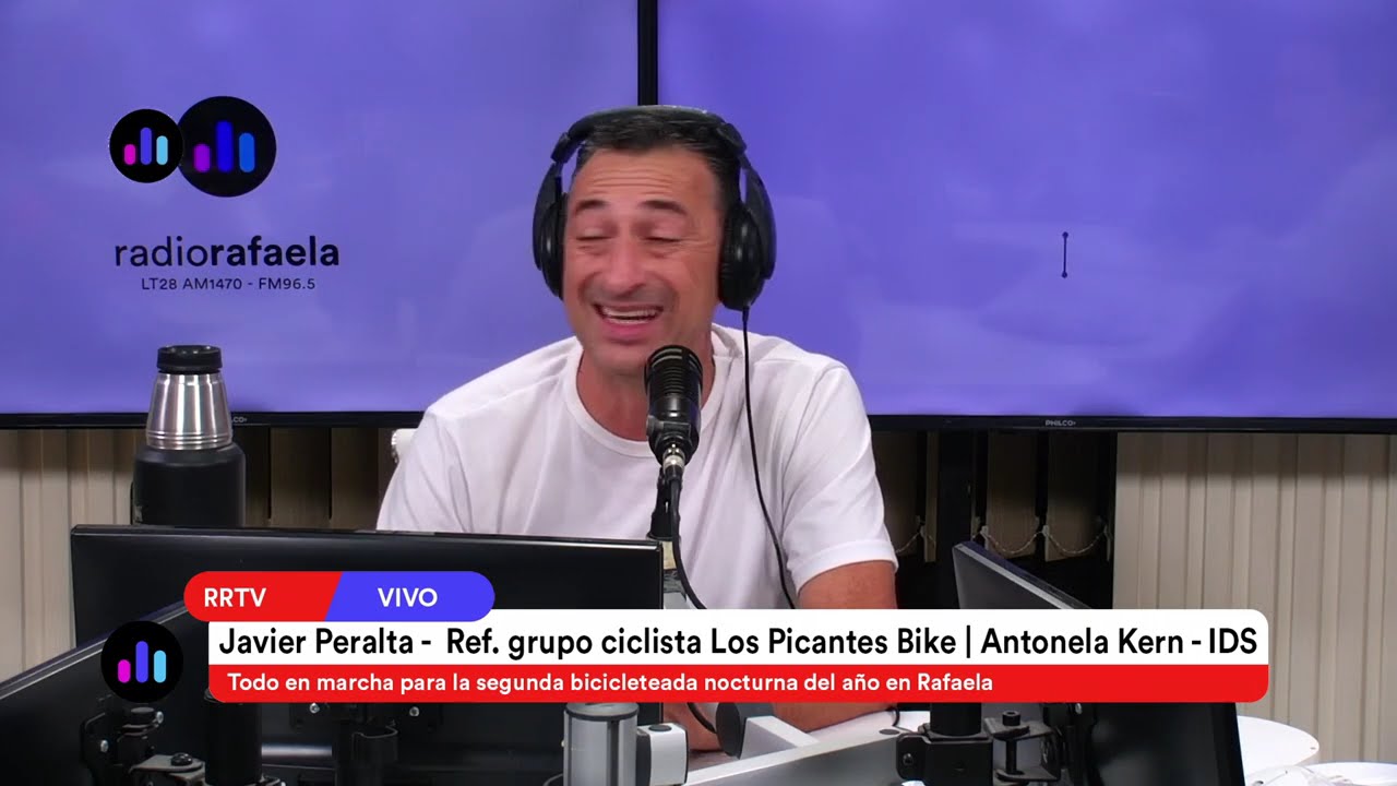 Todo en marcha para la segunda bicicleteada nocturna del año en Rafaela