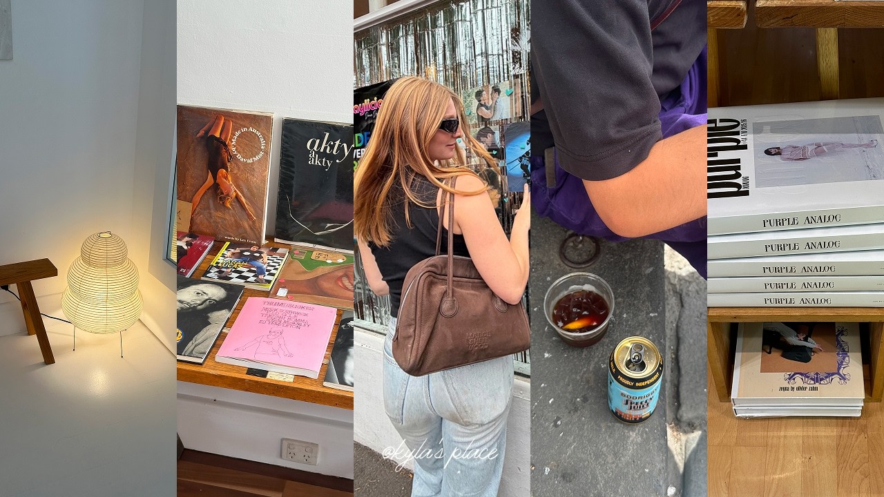 weekend in melbourne | vintage shopping, midsumma festival, chatty grwm